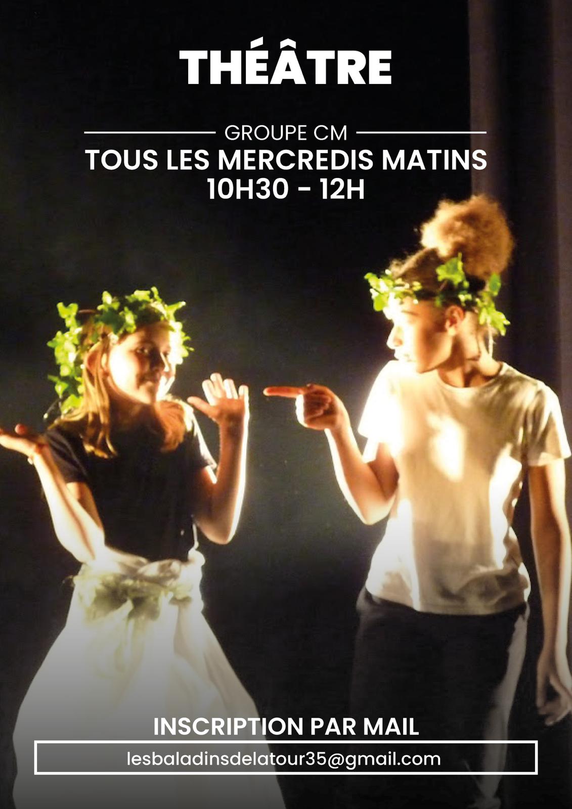Ateliers théâtre 2025 CM