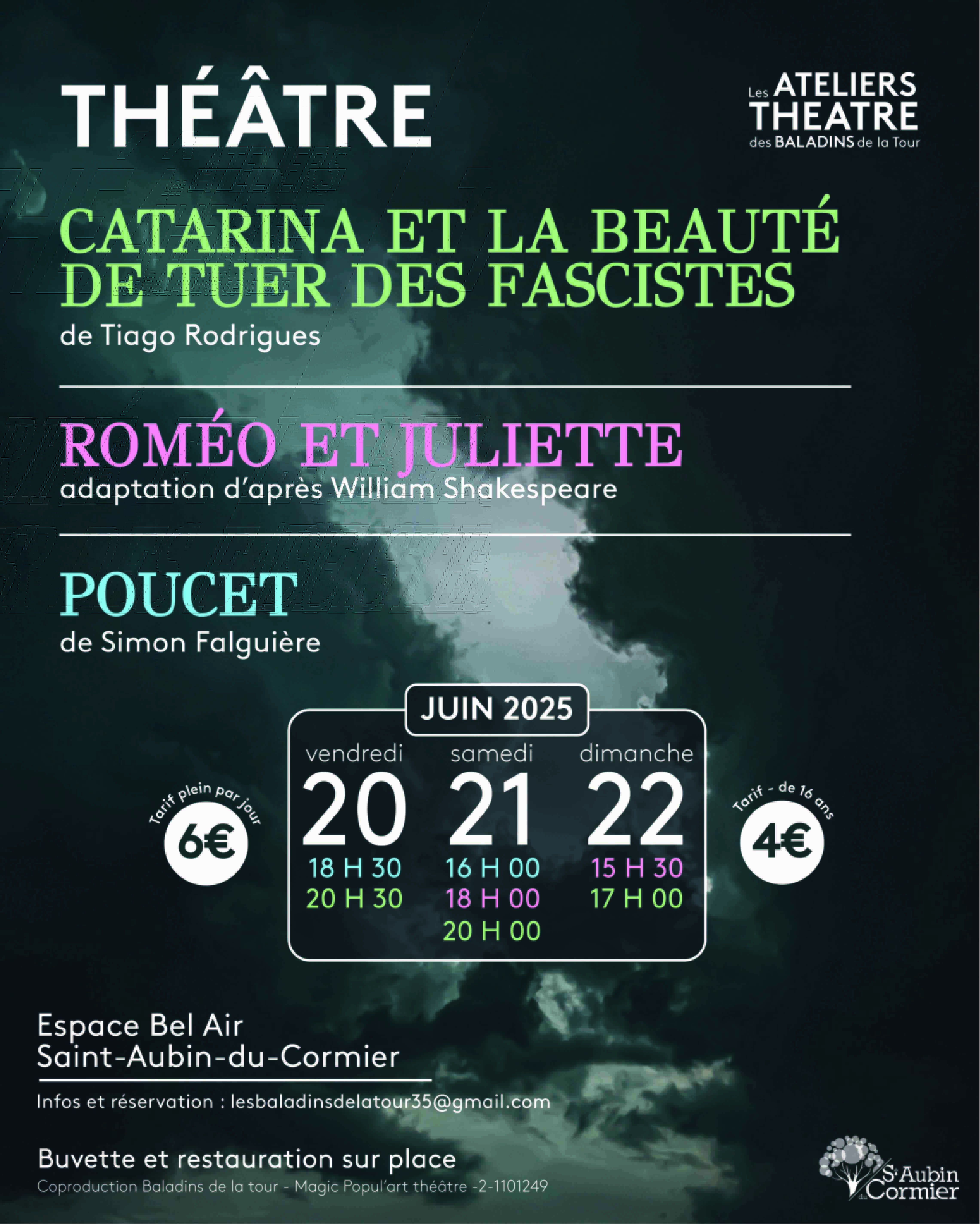 Affiche spectacle 2025